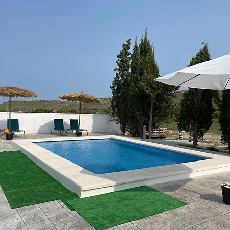 Casa Rural Con Piscina Climatizada Y Barbacoa A 10 Km De Alicante Y Playas, 3000 M2 De Terreno Elx Zewnętrze zdjęcie